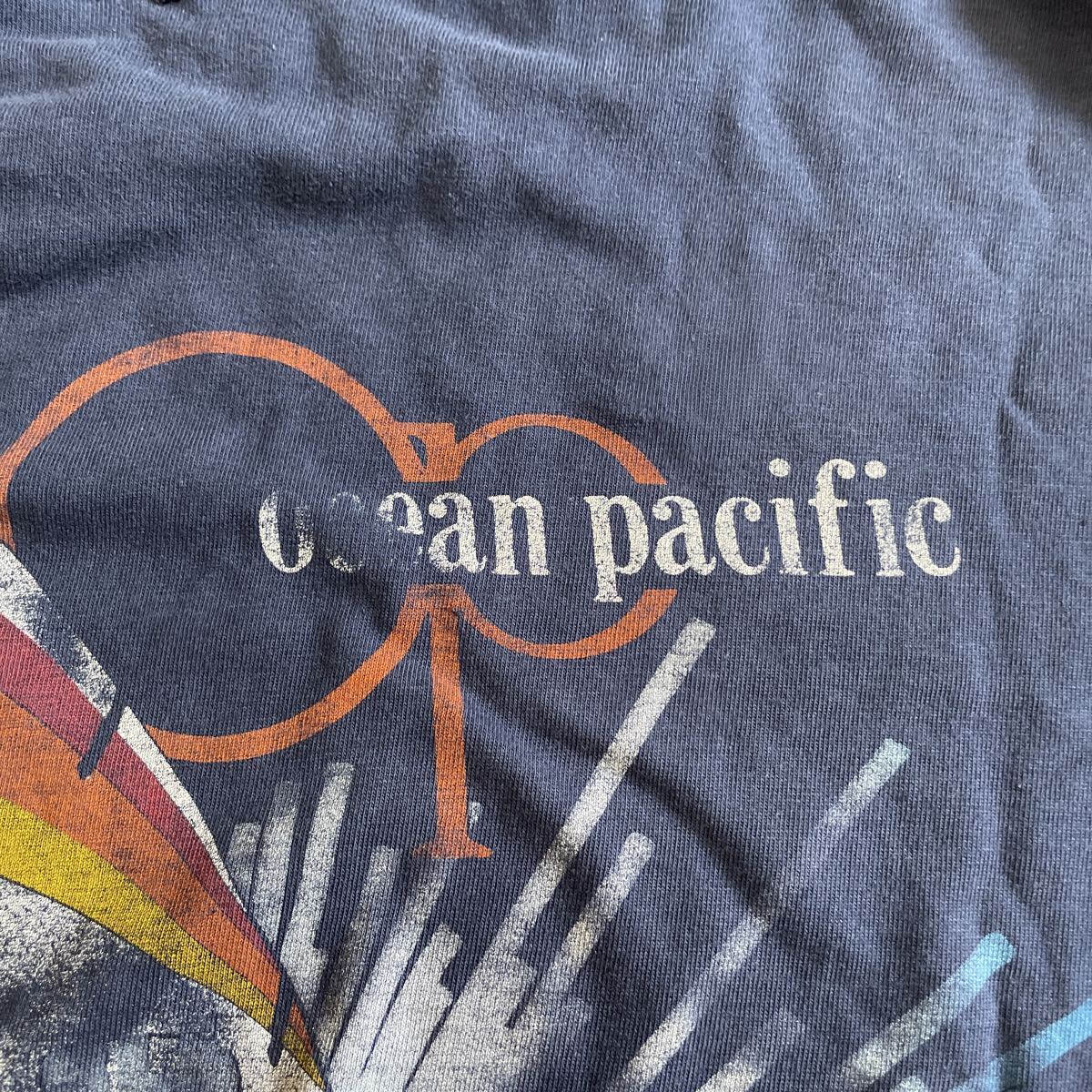 70s ヴィンテージ Ocean Pacific オールドサーフ ロンTパーカー_画像6