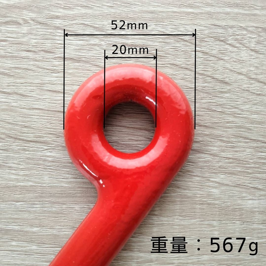 お1人様個数1個まで 工具セット まとめ売り クレーンフック アイフック 耐荷重1.0t 2個セット 新品 大量 大工道具_画像2