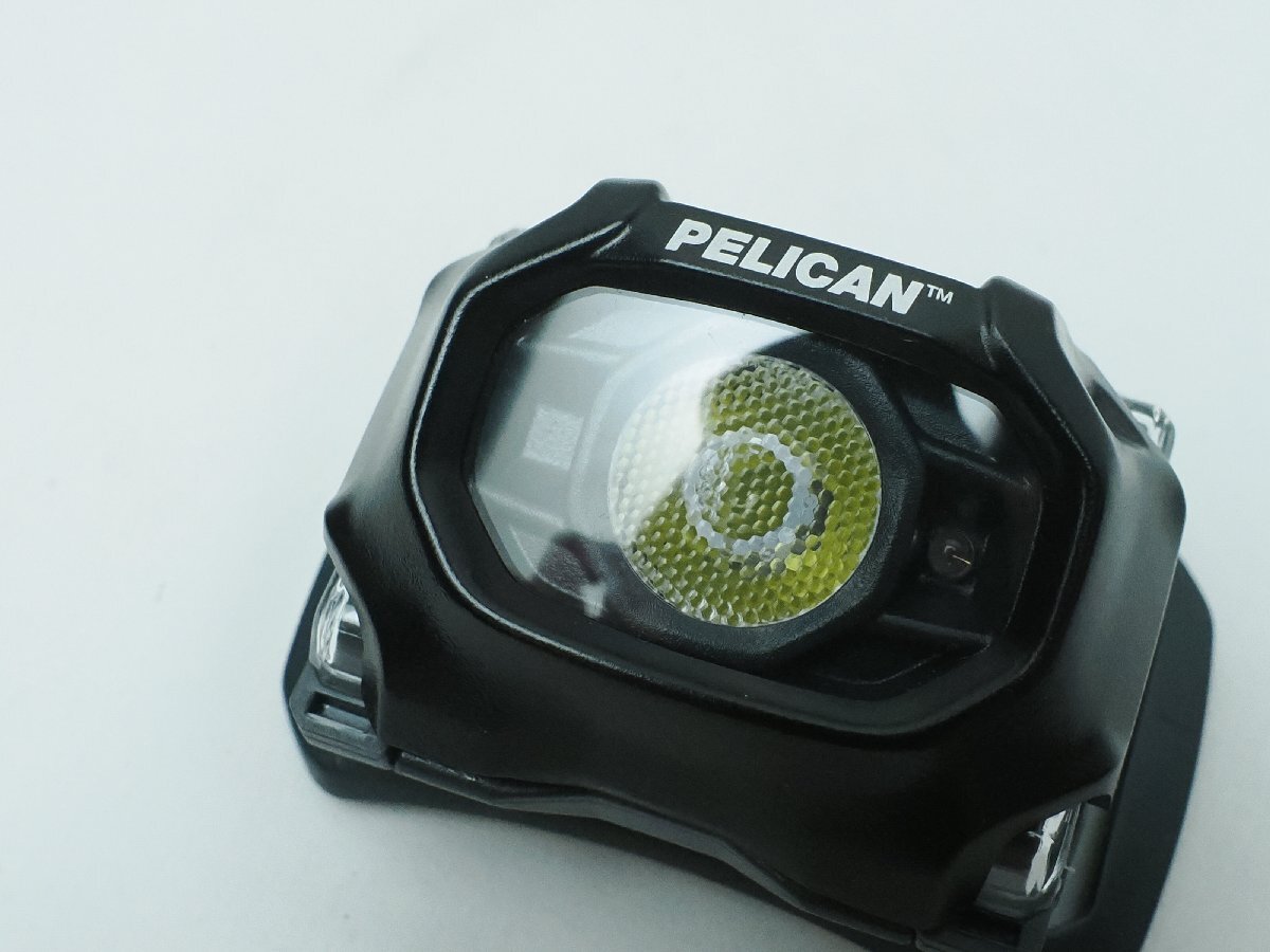 未使用PELICAN ペリカン ヘッドライト [027500-0102-110] LEDライト 明るさ:259ルーメン カラー:ブラック 取扱説明書付き [1B-64462]