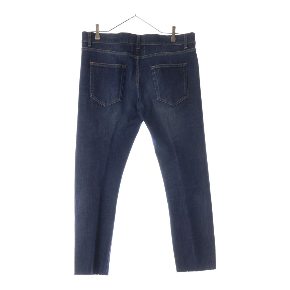SAINT LAURENT PARIS サンローランパリ カットオフ スキニーデニムパンツ インディゴ 344155 YM16R_画像2