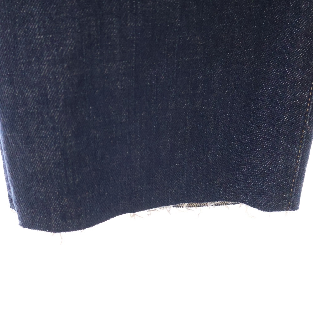 SAINT LAURENT PARIS サンローランパリ カットオフ スキニーデニムパンツ インディゴ 344155 YM16R_画像5