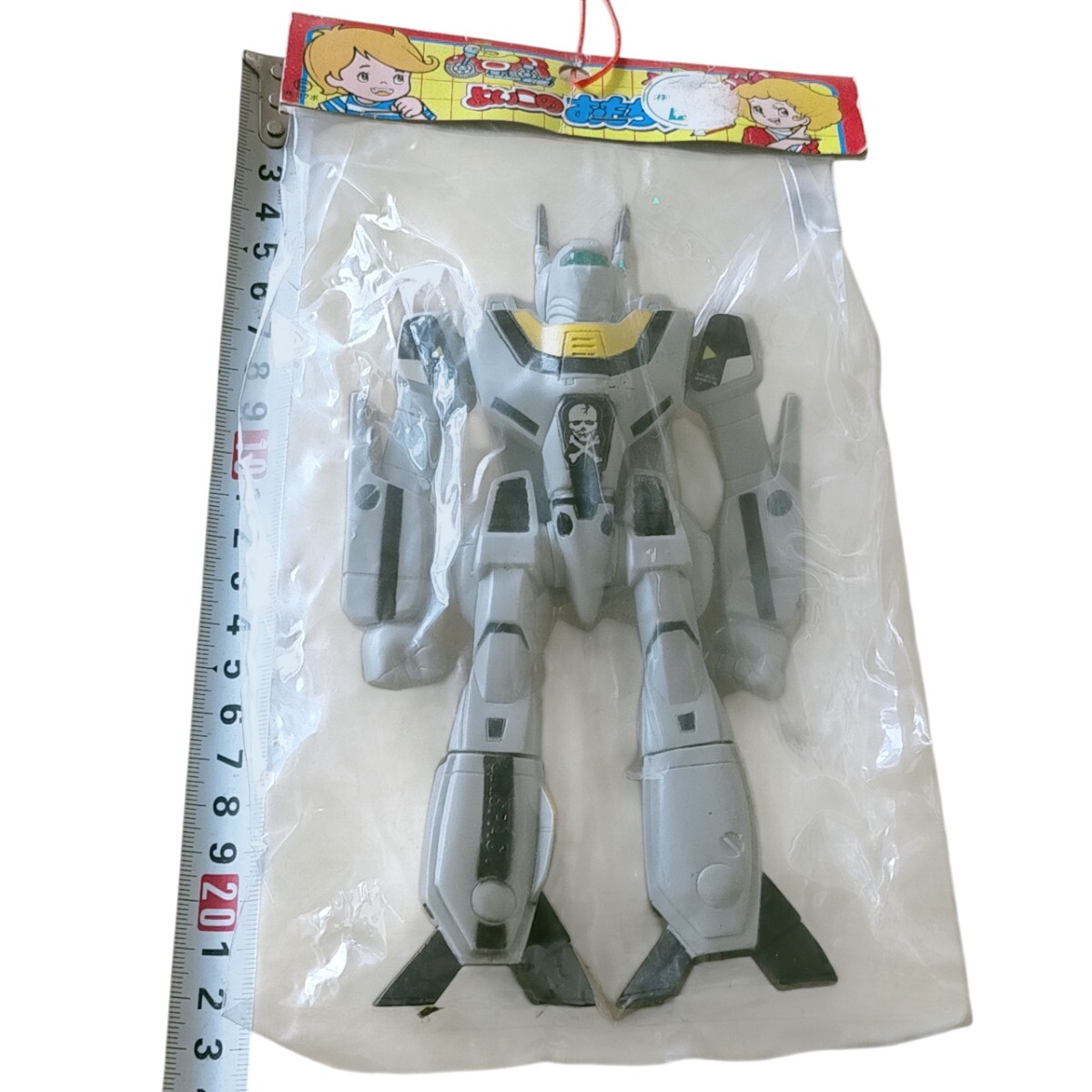 希少 レア レトロ マクロス バルキリー タカトク 当時物 タカトク マクロス バトロイド バルキリー ソフビ VF-1J