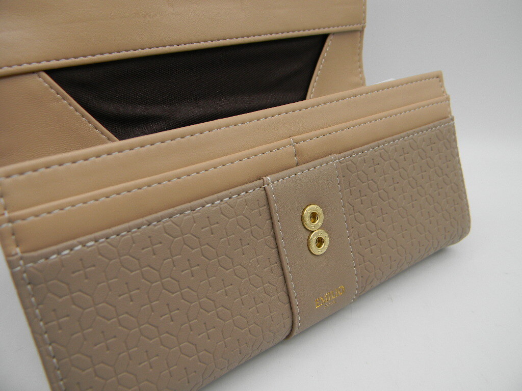 □●【 EMILIO ROZA 】◆ 長財布 ベージュ SONIA REITEL ソニアレイテル_画像4