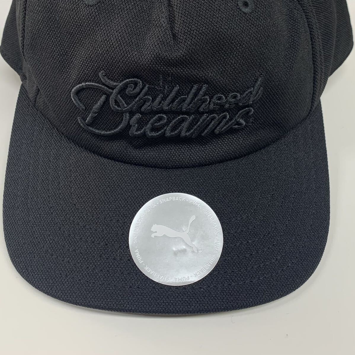 プーマ チャイルドフッドドリームス キャップ ブラック ユニセックス CHILDHOOD DREAMS バスケットボール カイル・クズマ_画像3