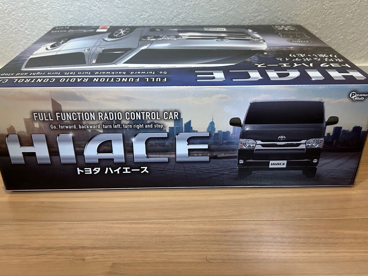 ★ ハイエース TOYOTA ブラック ラジコン HIACE プライズ ★ 新品 未開封 黒_画像2