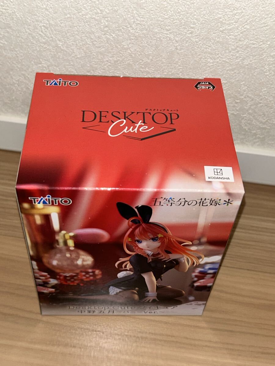 ★ 五等分の花嫁 Desktop Cute フィギュア 中野五月 バニーver. デスクトップ キュート ナカノイツキ ★ 新品 未開封_画像5