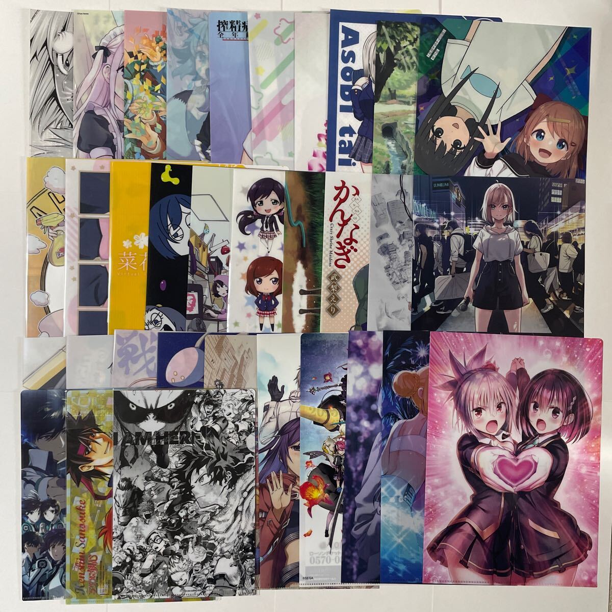 クリアファイル 大量 まとめ売り アニメグッズ Yahoo!オークション - クリアファイル 大量 まとめ売り