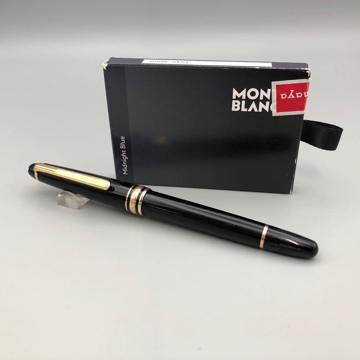 ★F07396/MONTBLANC モンブラン/万年筆/マイイスターシュテュック/4810/ペン先 14K/ブラック×ゴールド/付属品付