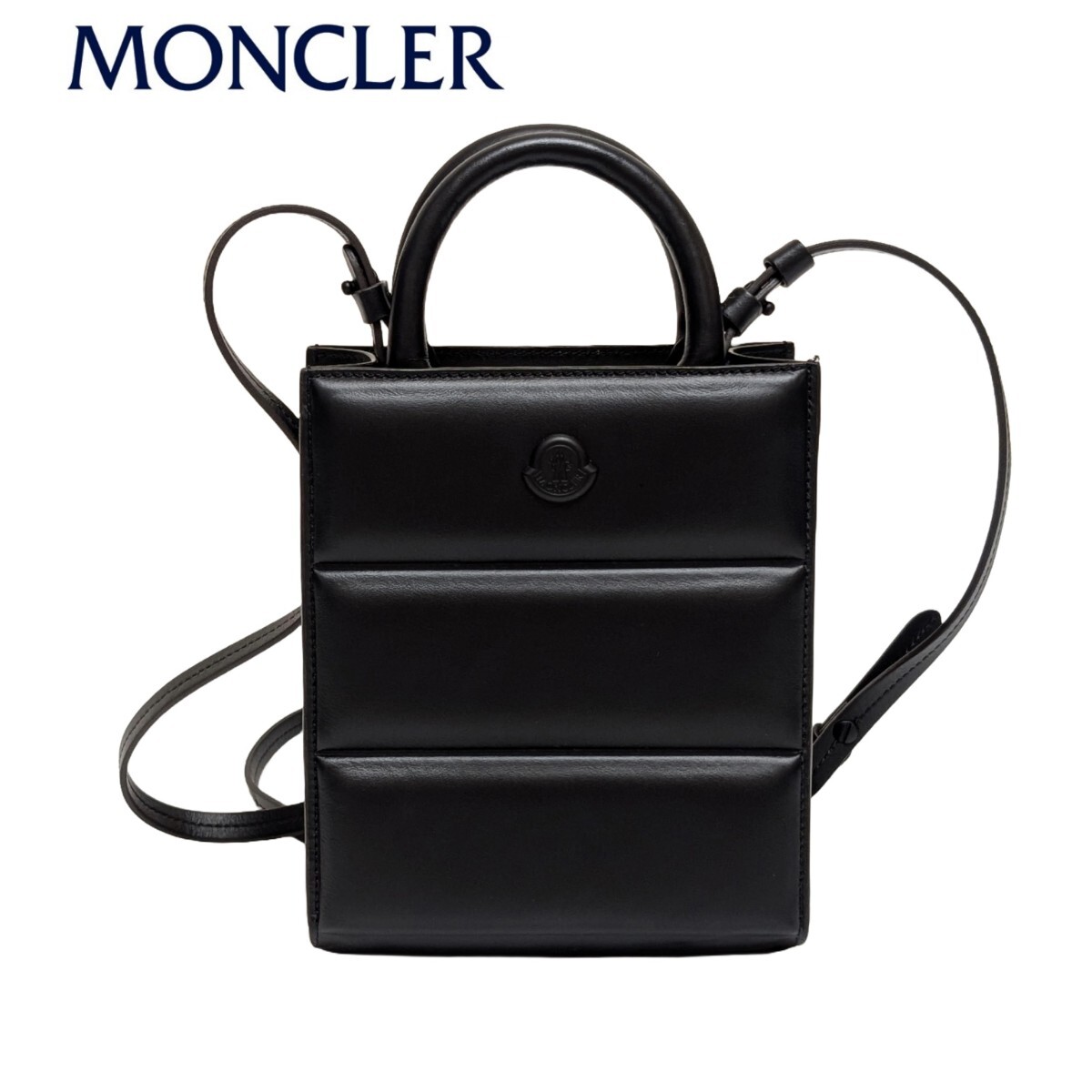 関税送料込【MONCLER】ダウンジャケット ミニトートバッグ 新品 MONCLER モンクレール DOUDOUNE MINI ミニトートバッグ