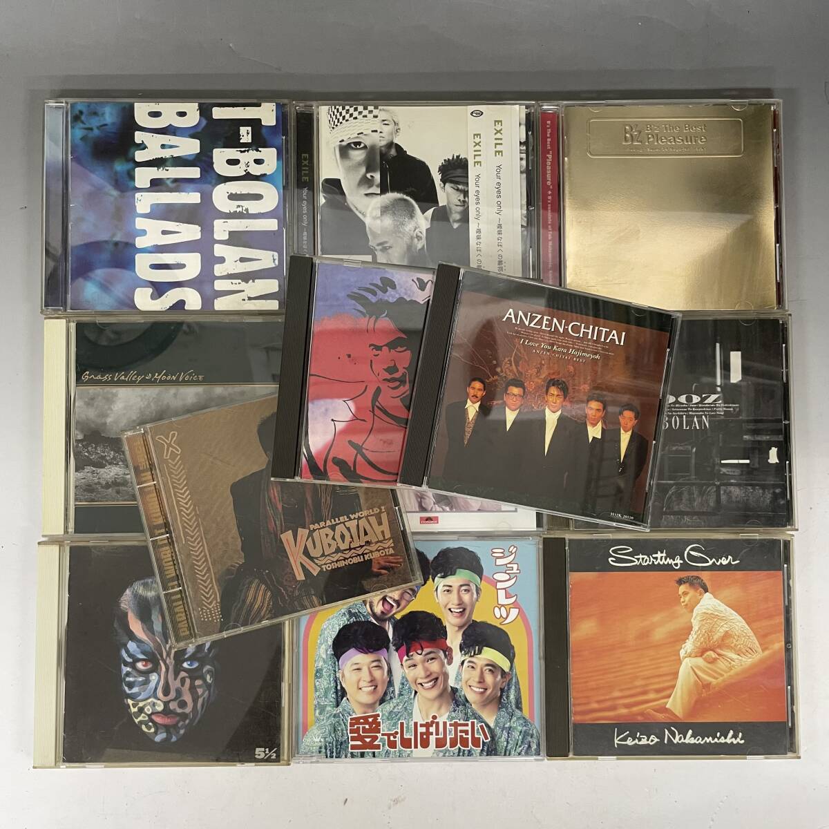 BF19/7 邦楽 CD まとめて 100枚 大量 男性ボーカル J-POP ポップス バンド 平成 昭和 ヒット曲 Mr.Chirdren 尾崎豊 GLAY 安全地帯 他_画像9