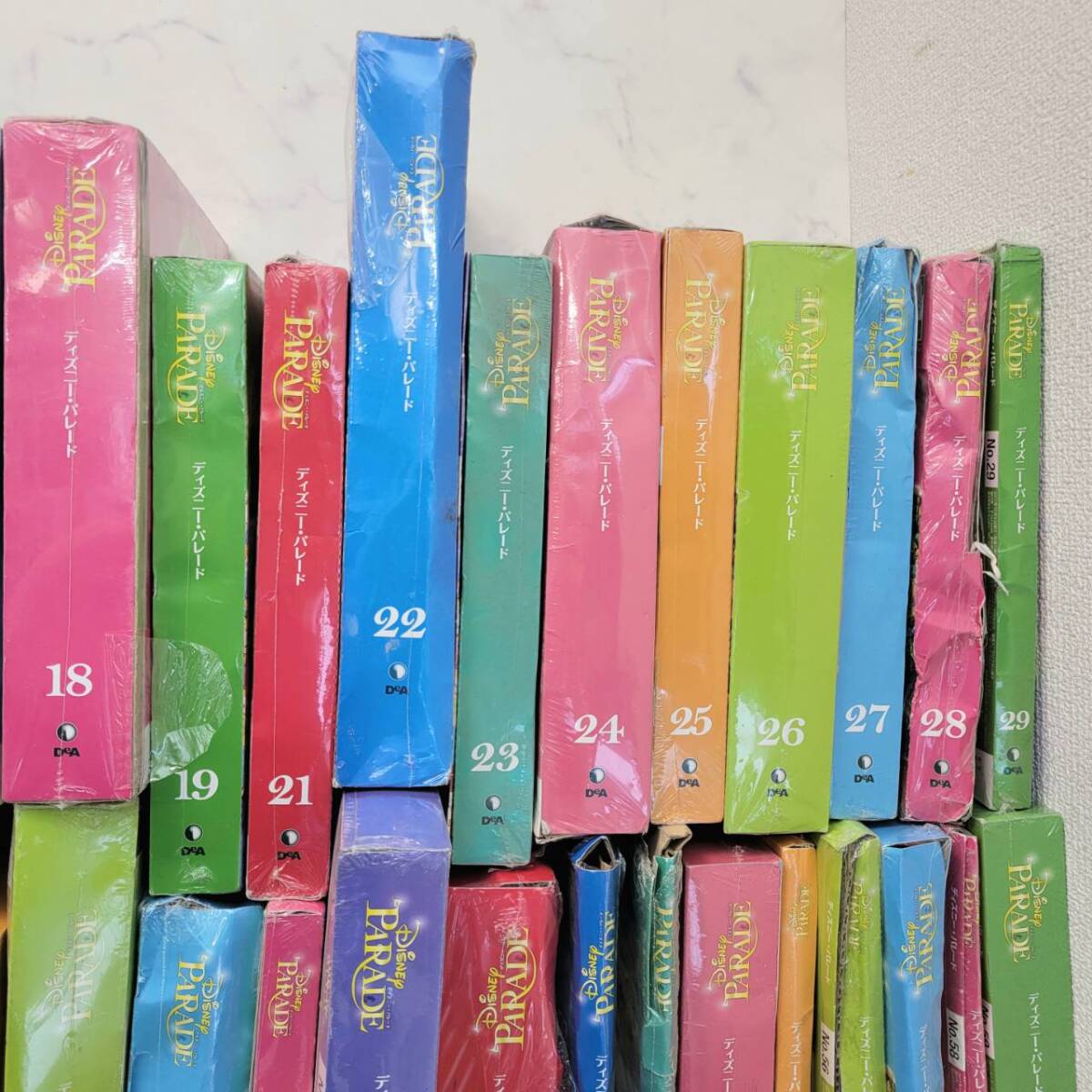 【抜け巻あり】 ディズニー・パレード / ディアゴスティーニ ｜ DISNEY PARADE DeAGOSTINI ジオラマ ミニチュア 模型 未組立品 管理倉庫_画像3