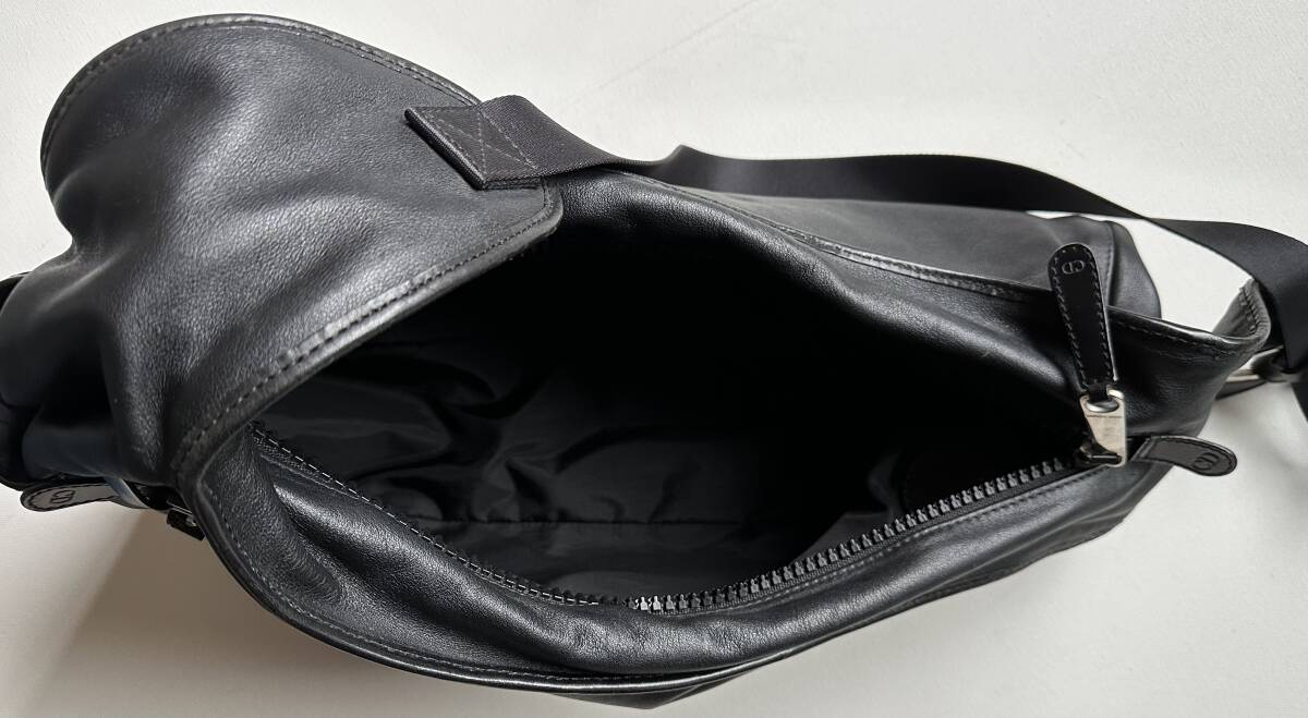 Dior HOMME 09AW レザー ショルダーバッグ 美品_画像5