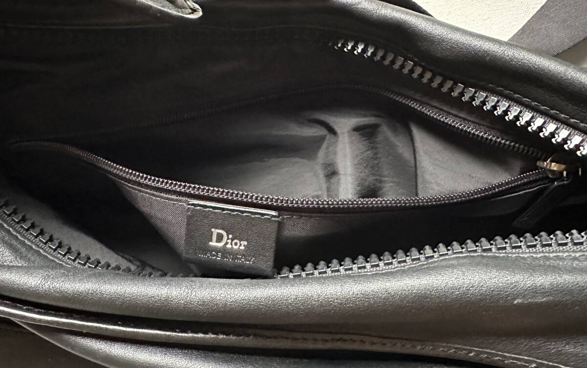 Dior HOMME 09AW レザー ショルダーバッグ 美品_画像6