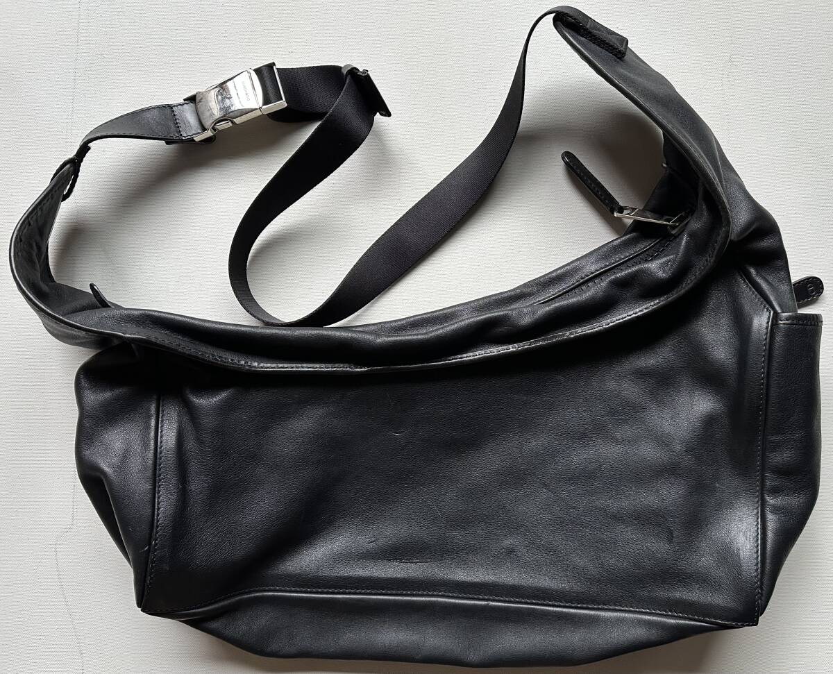 Dior HOMME 09AW レザー ショルダーバッグ 美品_画像10