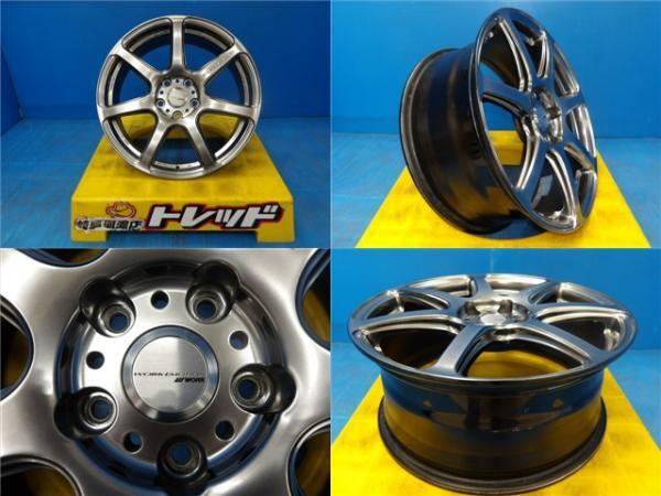 225/45R18 夏タイヤホイール 送料無料 ワーク エモーション T7R 18インチ 7.5J +53 5H114.3 ピレリ パワジー 225/45-18 組込済 4本SET 渡_画像2