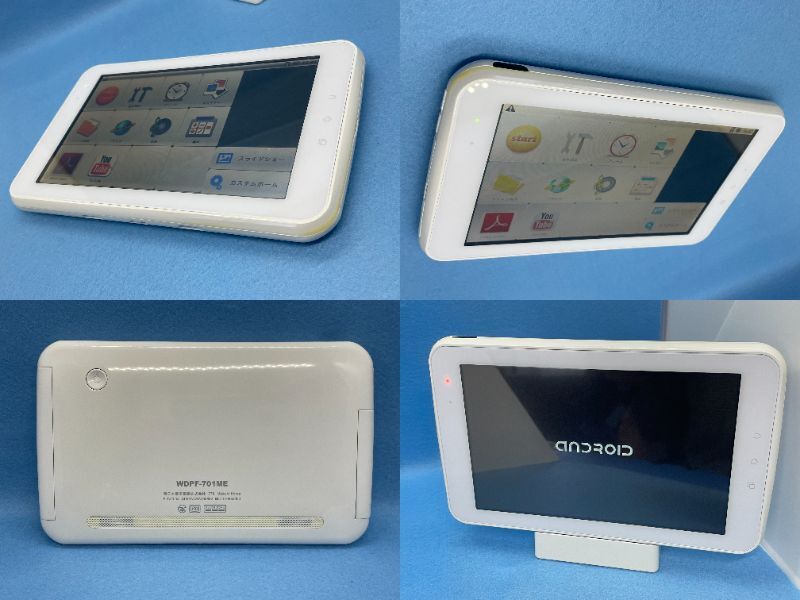 【ユーズド】光LINK 光iフレーム WDPF-701ME 7インチ Android搭載 タブレット型端末 デジタルフォトフレーム_画像6