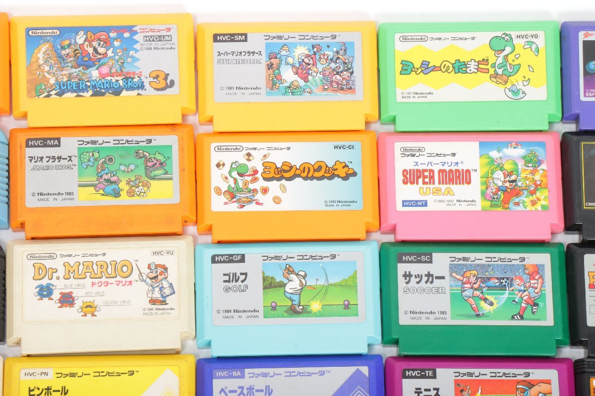 ファミコン カセットセット マリオ ドラゴンボール ロックマン FC/ファミコンソフトまとめセット * 魔界村/ドラゴンボール