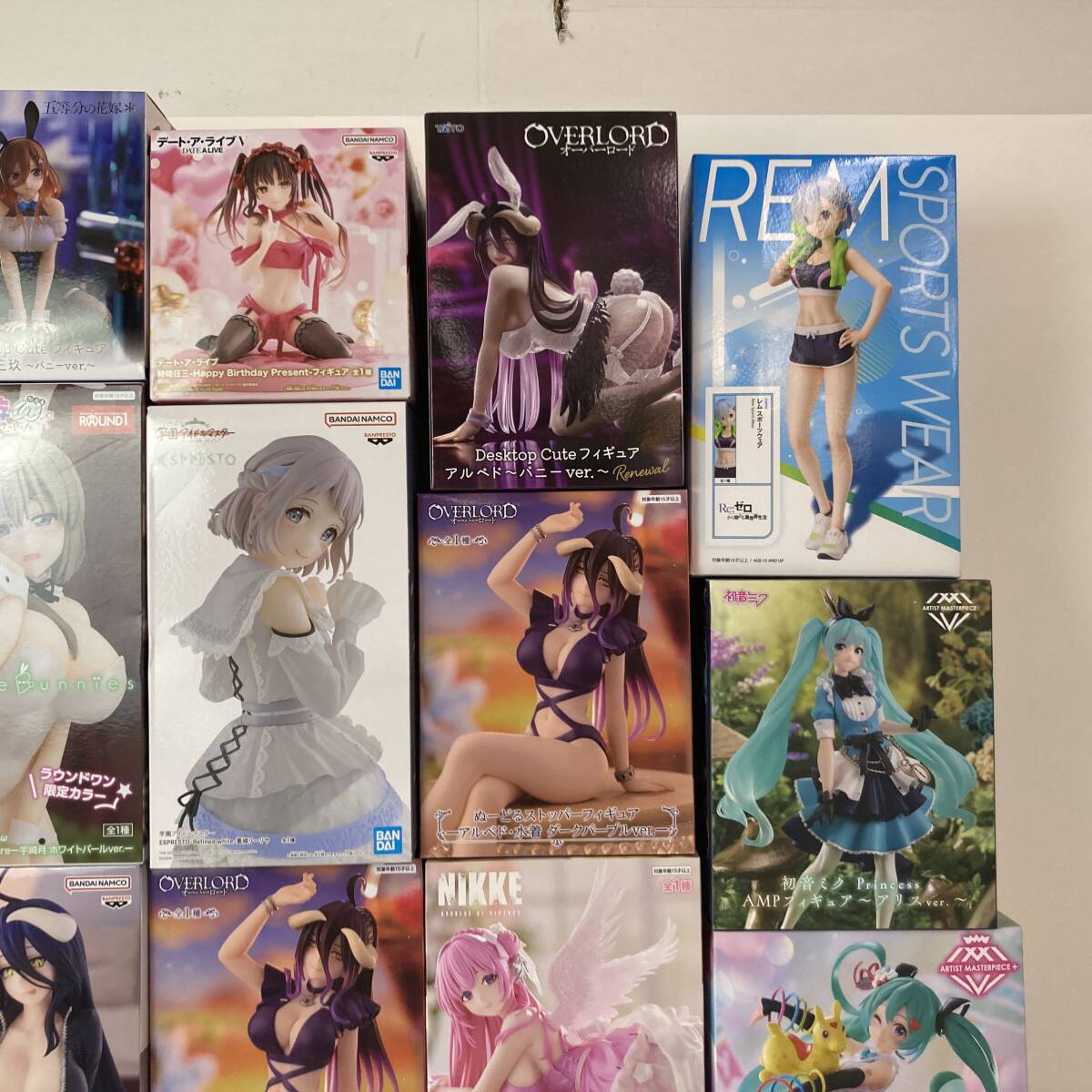 11体セット⭐️プライズ フィギュア まとめ売り 喜多川海夢 アルベド 初音ミク 04wy11598○【1円~】未開封 プライズフィギュア 22個 喜多川海