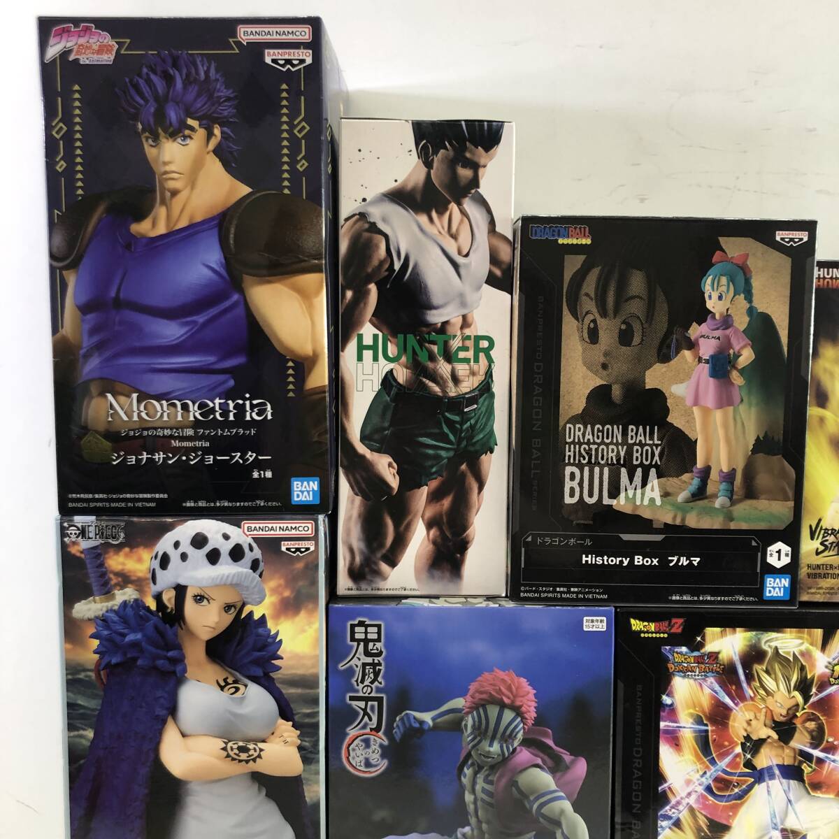 【35点】ワンピース★ヒロアカ★鬼滅の刃★ハンター×ハンター他★まとめ売り★新品 04wy12130∞【1円~】未開封 新作プライズフィギュア 15個