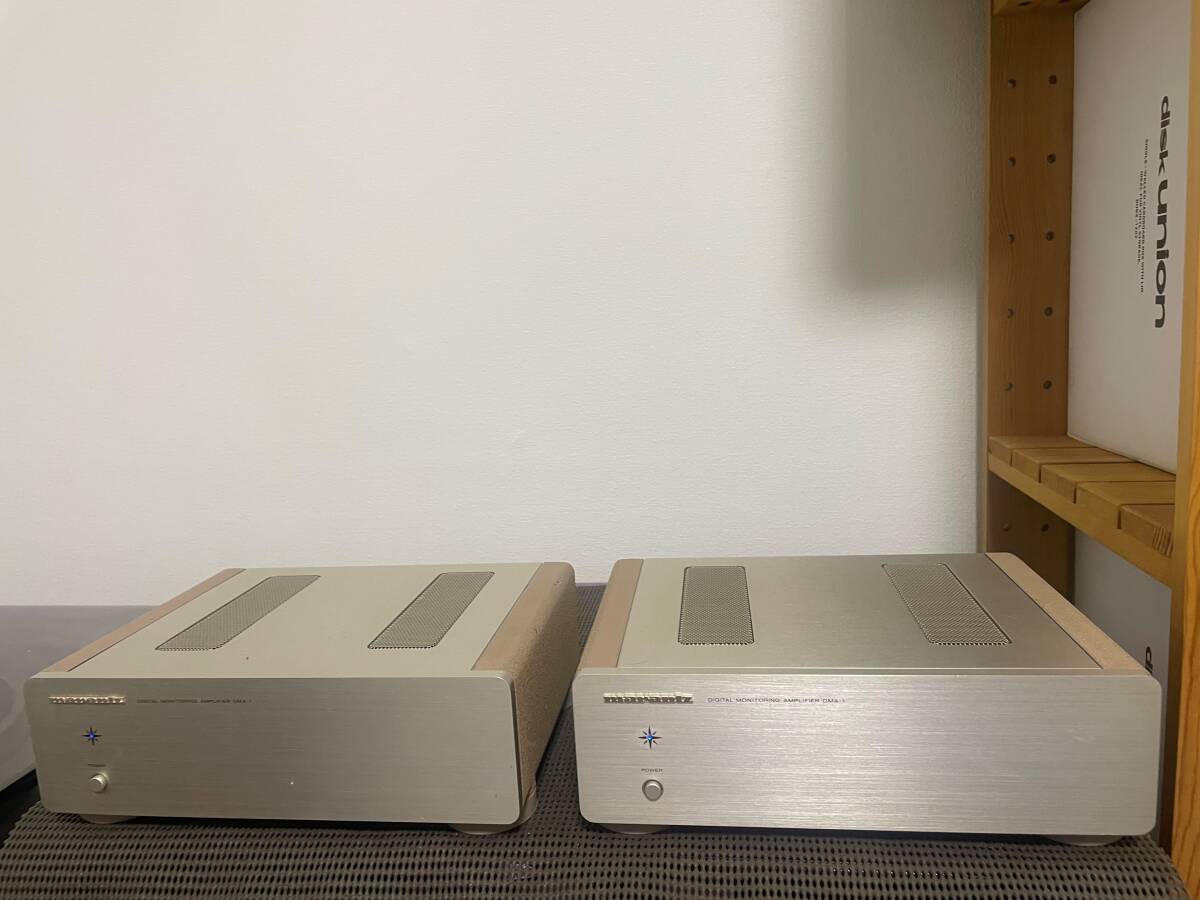 marantz DMA一1 パワーアンプ 2台 Marantz マランツ パワーアンプ DMA-1 ペア2台 ジャンク扱い