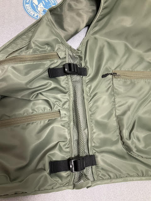 HYSTERIC GLAMOUR ヒステリックグラマー　ベスト　0263AV03　フィッシング　ミリタリー