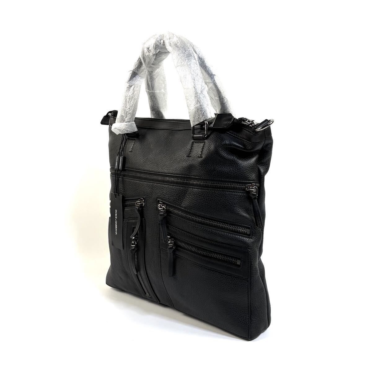 【Dolce&Gabbana】ハンドバッグ シチリア ソフトレザーバッグ 未使用】DOLCE & GABBANA ドルチェ ガッバーナ ドルガバ レザー