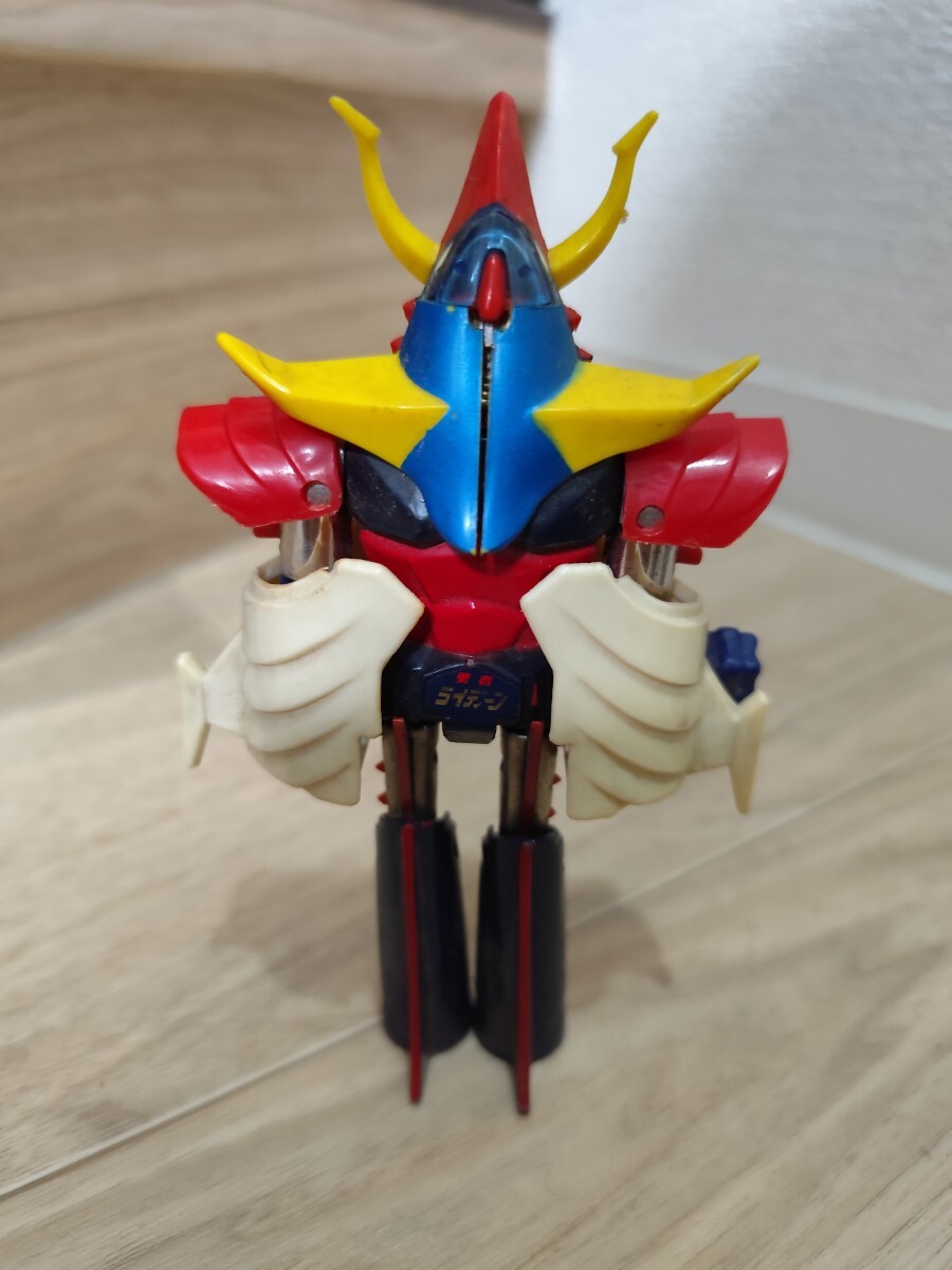 勇者ライディーン deluxe 超合金 ライディーン ポピー 当時物 ビンテージ フィギュア 昭和レトロ_画像1