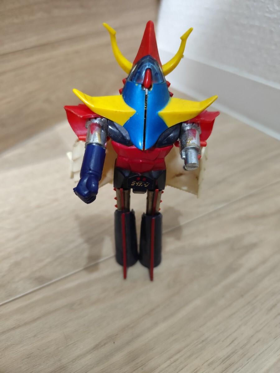 勇者ライディーン deluxe 超合金 ライディーン ポピー 当時物 ビンテージ フィギュア 昭和レトロ_画像2