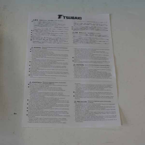 ★未使用品 TSUBAKI PREMIUM ROLLER CHAIN 　チェーン　RS40-SS-1-RP-U ステンレス★