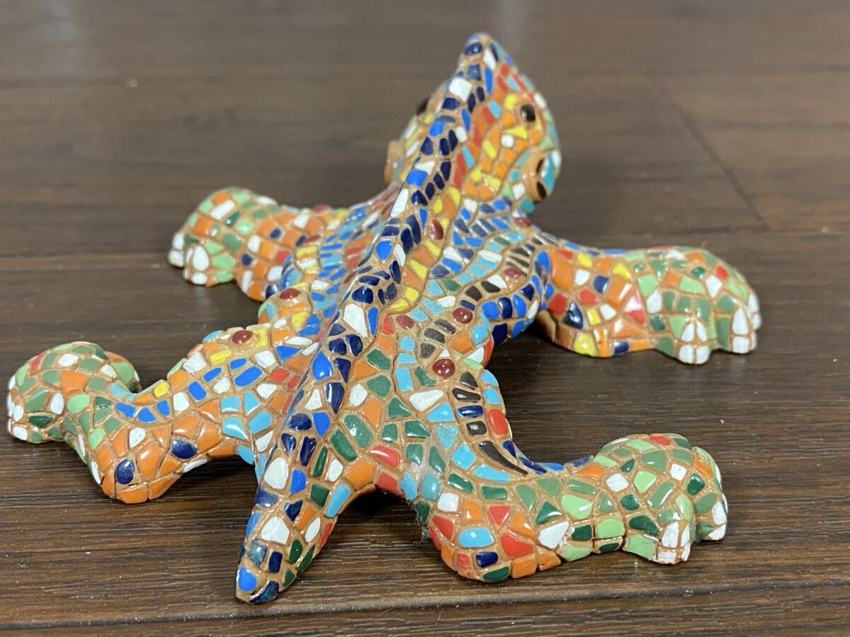 ♪♪Guell グエル公園 ガウディ トカゲ オブジェ 置物 定形外発送♪♪_画像4