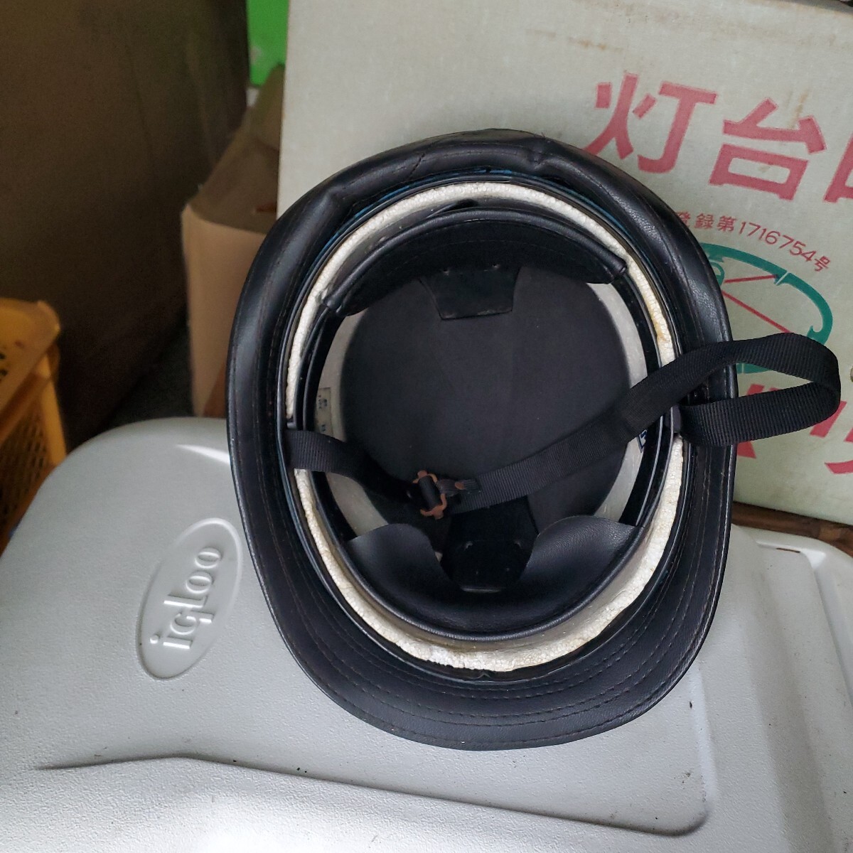  Honda оригинальная опция cycle шляпа SHOEI 52~62. регулировка возможность подлинная вещь редкий Showa Super Cub Monkey Gorilla автомобиль li. Dux такт 