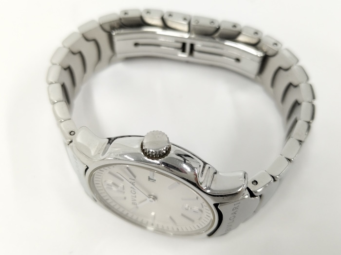 BVLGARI レディース ソロテンポ クォーツ シルバー SS ST29S