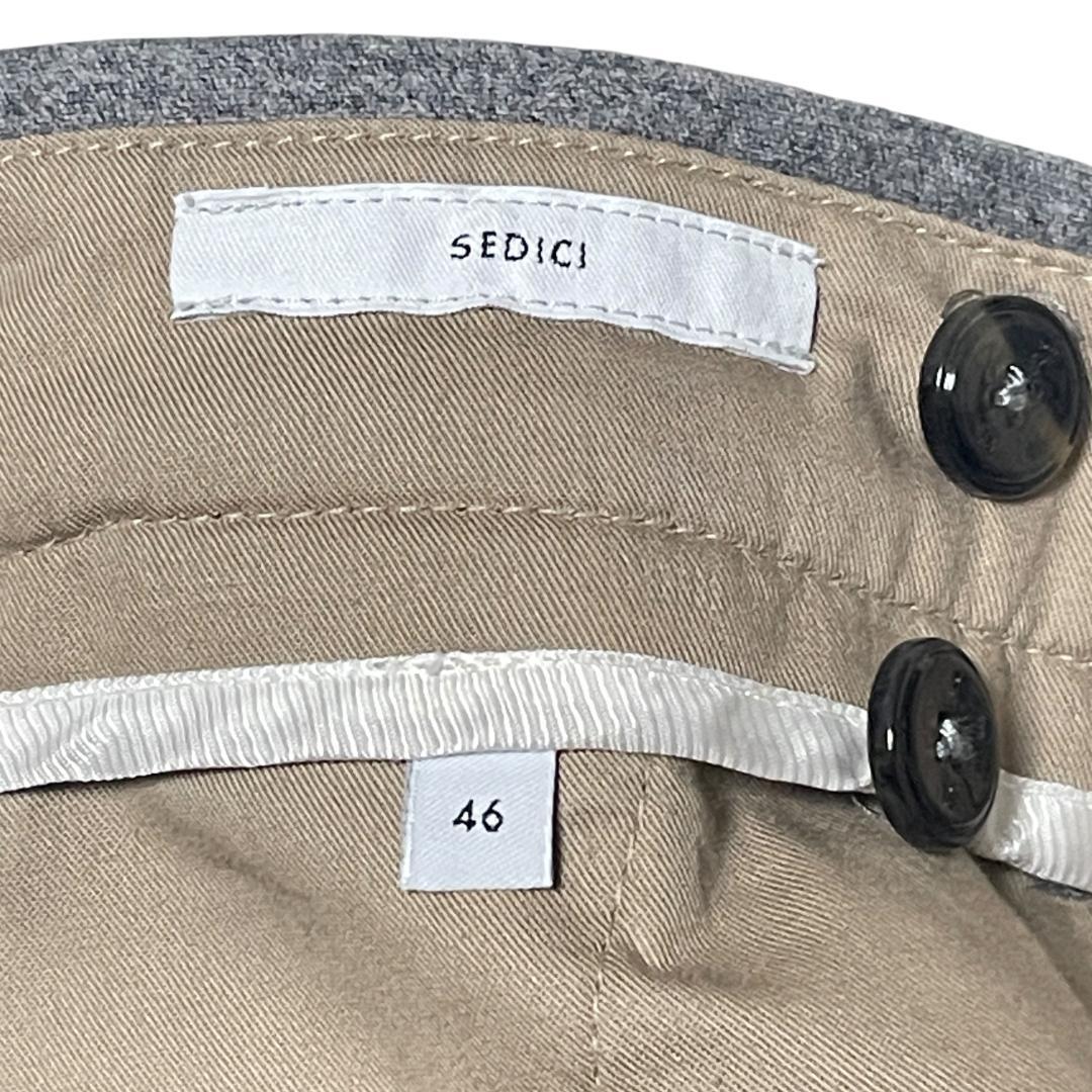 【新品】PT TORINO ピーティートリノ スラックス パンツ 46 M SEDICI グレー _画像7