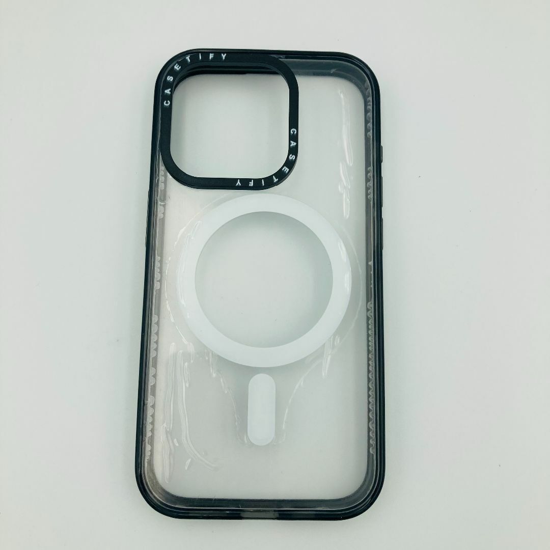CASETiFY iPhone15PRO ケース MagSafe クリアブラック｜Yahoo