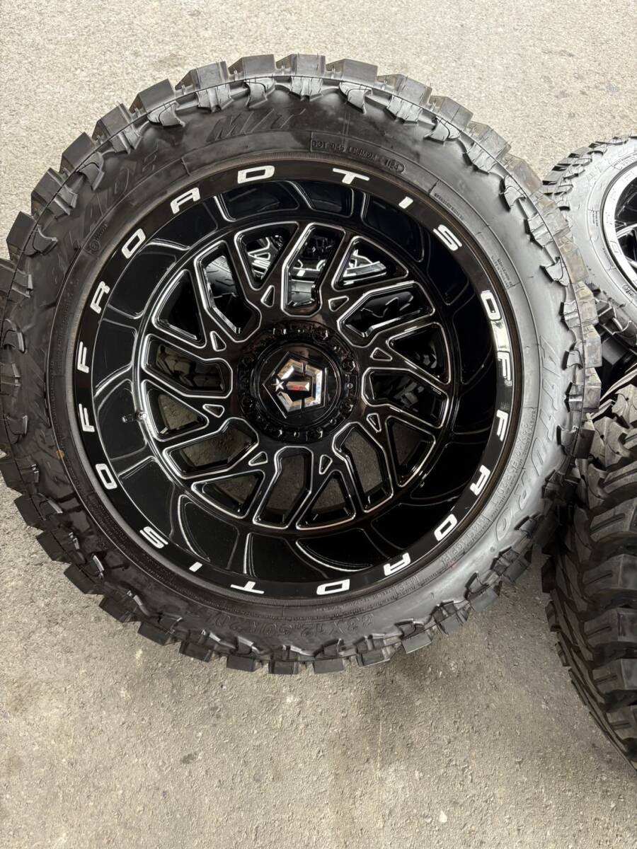新品同様☆タンドラ☆TIS☆20インチ☆12j☆−44☆ pcd139.7/150-5H☆ATTURO TRAIL BLADE MT 33x12.50R20☆タンドラ☆セコイア_画像2