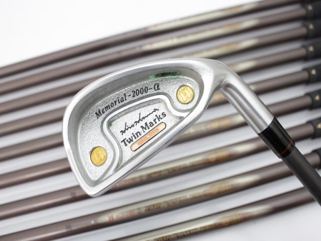 ホンマ ツインマークス 2000α アイアン ドリスチタンフェザーウェイトⅠ★(1S) 10本（3-11.S）　1219