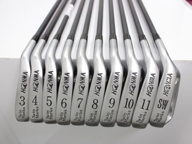 ホンマ ツインマークス 2000α アイアン ドリスチタンフェザーウェイトⅠ★(1S) 10本（3-11.S）　1219