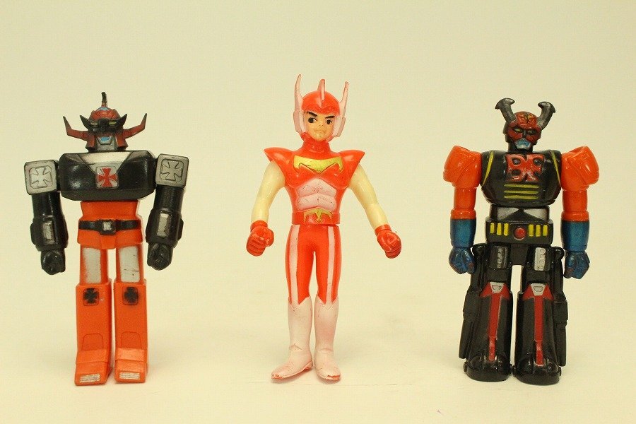 銀閣】当時物 ポピー ソフビ 未来ロボ ダルタニアス アトラウス