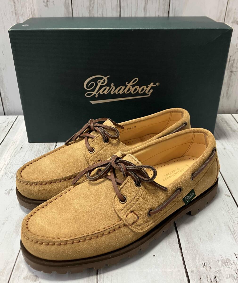 PARABOOT×UNITED ARROWS MALO| замша deck shoes deck shoes 6.5 (25.0cm) PARABOOT×UNITED ARROWS MALO| замша deck shoes deck shoes 6.5 (25.0cm)