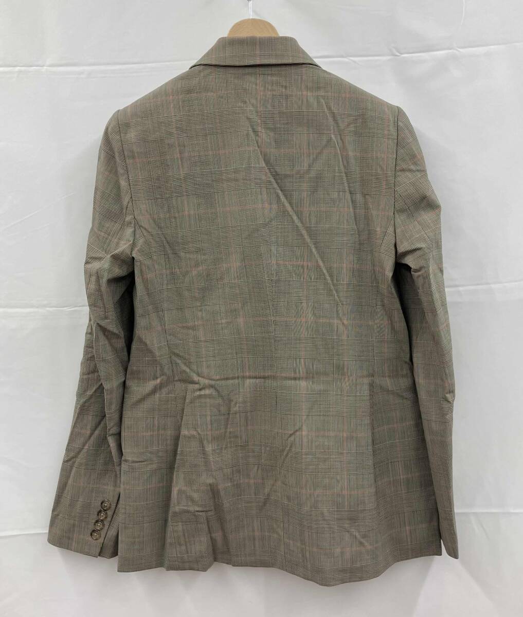 LAUREN RALPH LAUREN ローレンラルフローレン ダブルテーラードジャケット ウール混 サイズ4 ブラウン 通年_画像2