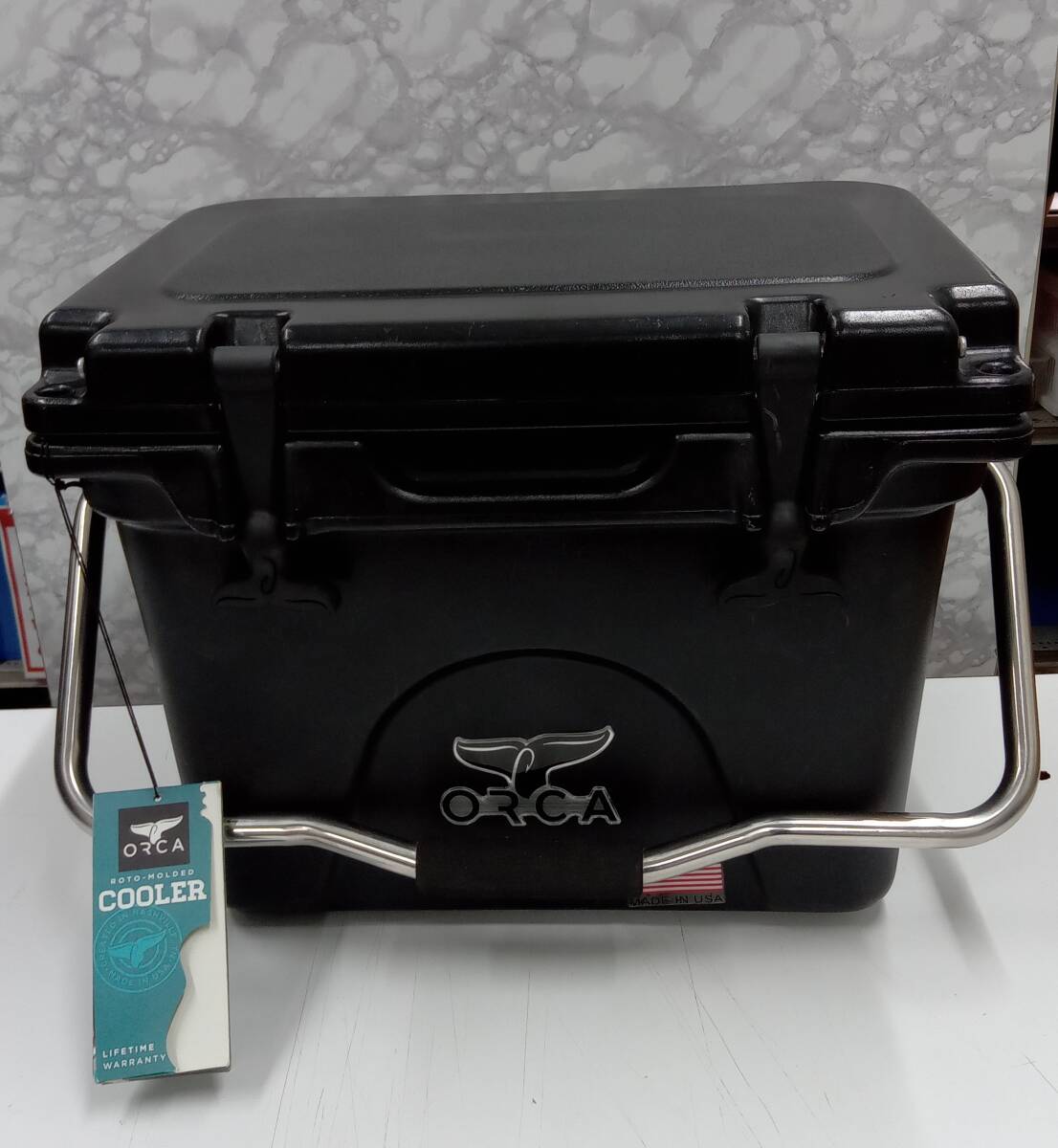 ORCA オルカ 20 Cooler ハードクーラーボックス ブラック アウトドア 店舗受取可_画像1