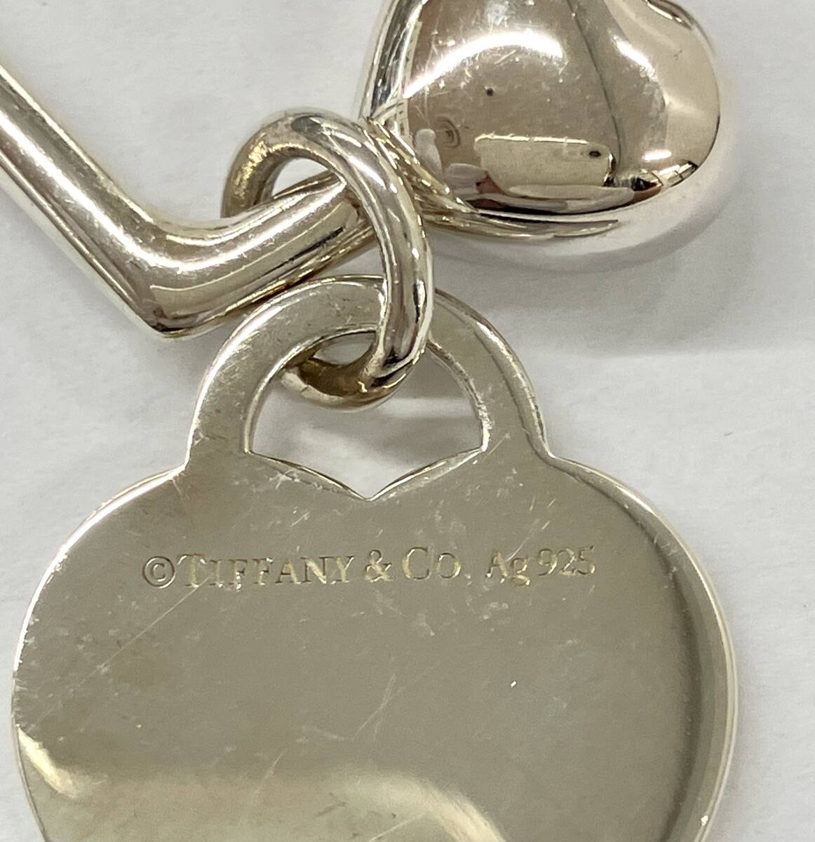 TIFFANY＆Co. SV キーリング ハート タグ リターントゥティファニー ブランドアクセサリー ティファニー シルバー