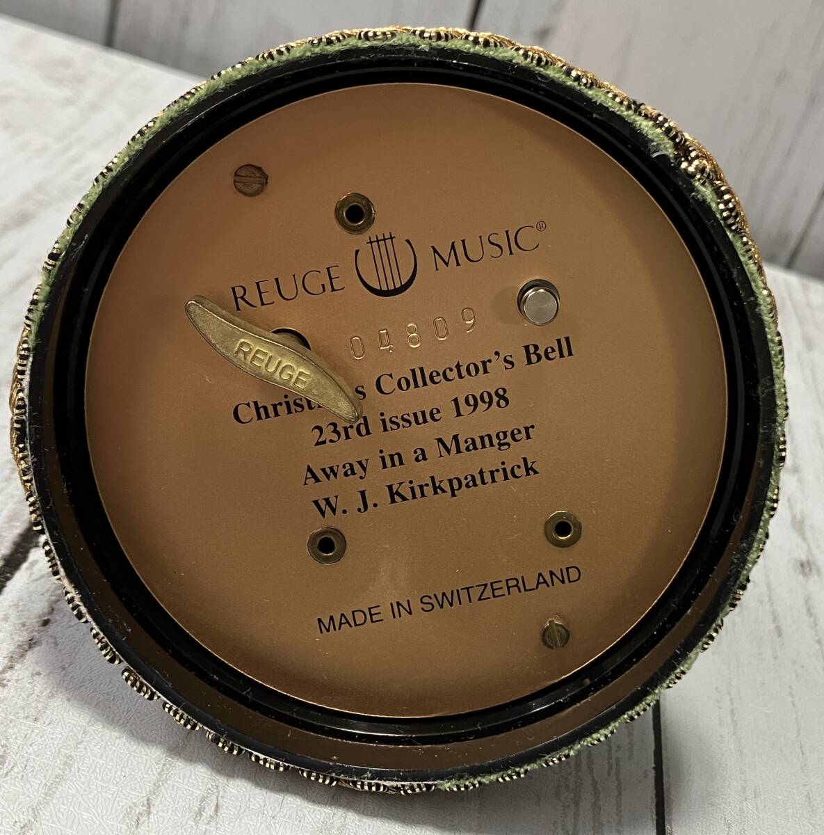 REUGE дракон ju collectors музыкальная шкатулка bell магазин квитанция возможно 