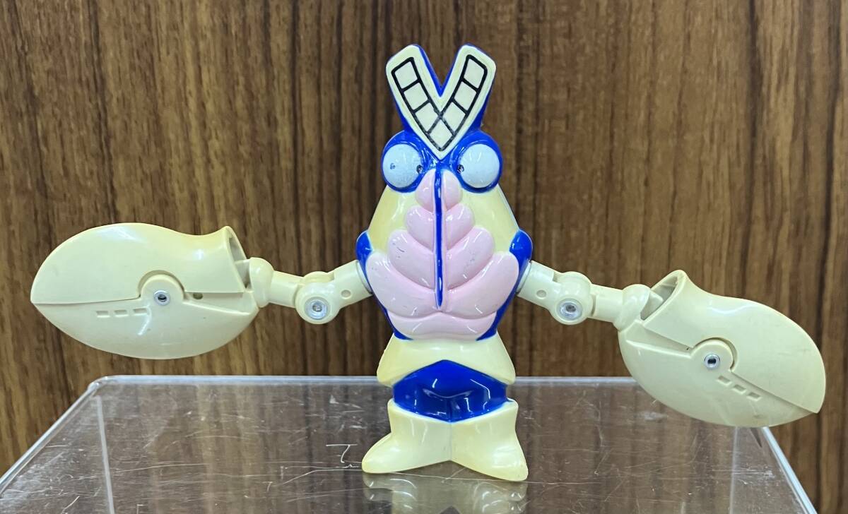 円谷プロ ウルトラマンキッズ バルタン星人 可動フィギュア人形 日本製 当時物 サイズ:約7cm_画像7