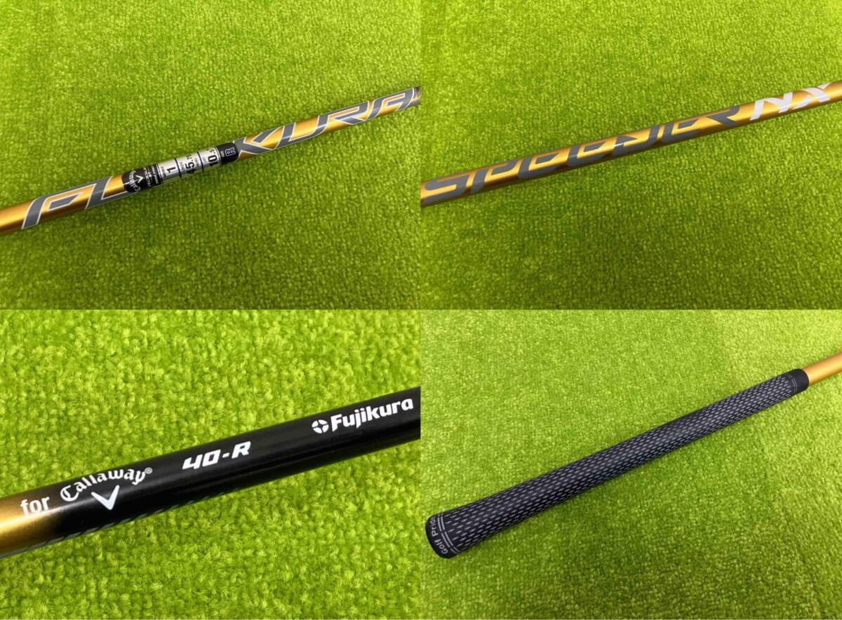 キャロウェイ ROGUE ST MAX FAST ドライバー 10.5° SPEEDER NX フレックスR_画像6