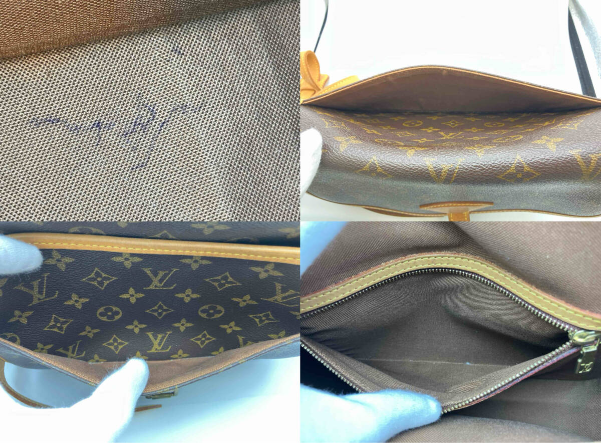 LOUIS VUITTON ルイヴィトン モノグラム ソローニュ ショルダーバック M42250 SL0042_画像10