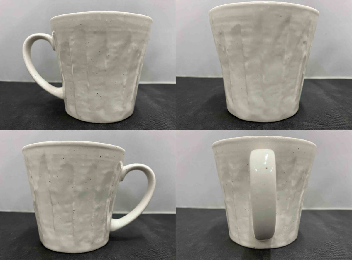 美濃焼 しのぎマグカップ 2個組_画像5