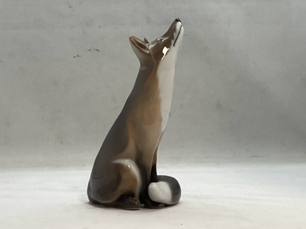 【お買い得品 超人気品】ROYAL COPENHAGEN ロイヤルコペンハーゲン キツネ 狐 フィギュリン 磁器動物 骨董 インテリア 355 デンマーク製_画像4