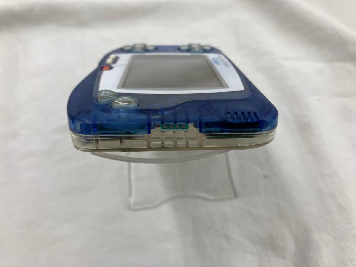 【ジャンク】ワンダースワン本体　クリスタルブルー ジャンク 【本体のみ】ワンダースワンカラー クリスタルブルー