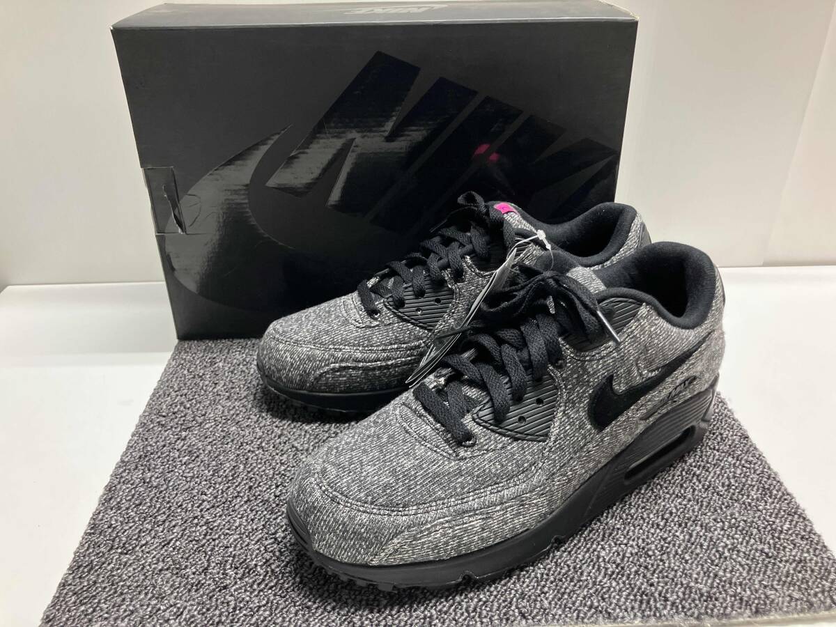 LOOPWHEELER × AIR MAX 90 CQ7854-001 (ブラック/ピンクブラスト/コンコルド)